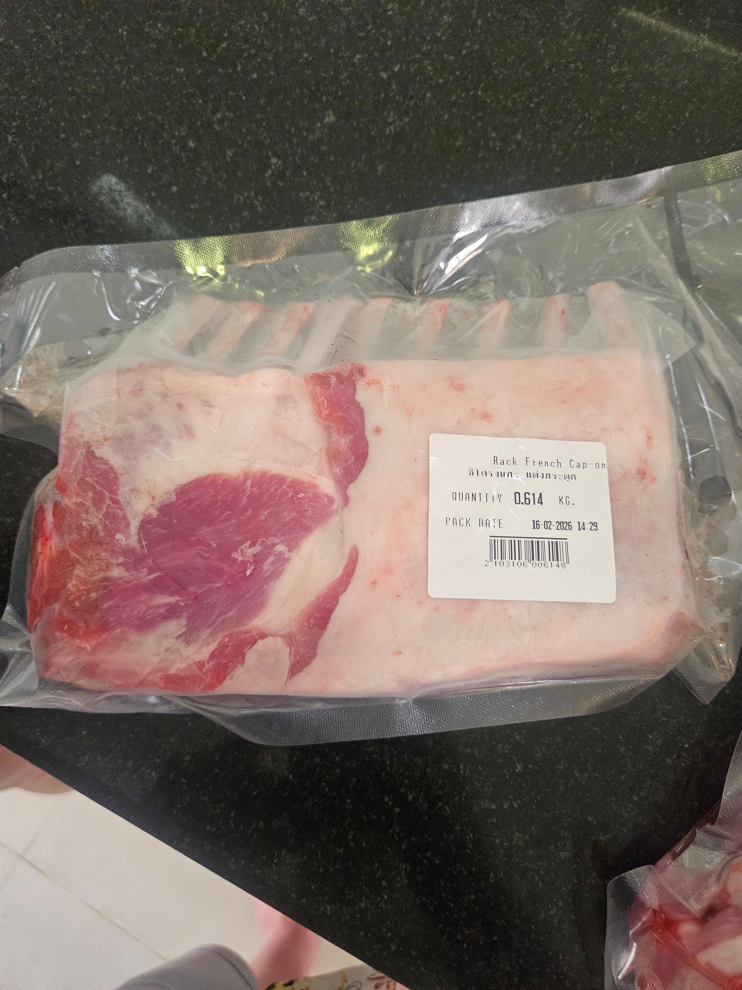 Thai Rack of Lamb